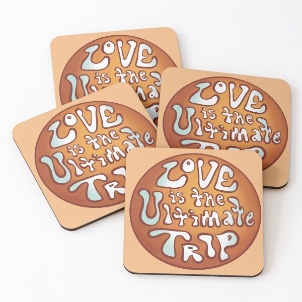 Item preview, Love is the Ultimate Trip -  designed and sold by Scribble Log.