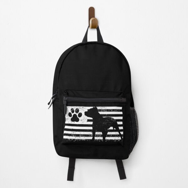 Item preview, IN Pitbull We Trust Dog Paw Print American Flag designed and sold by blueveins.