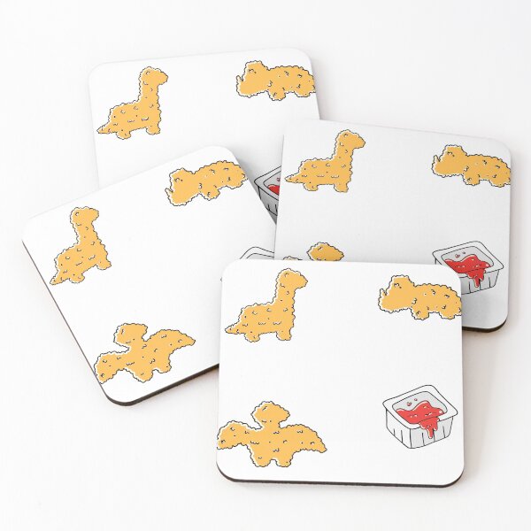 Item preview, 3 Piece Dino Chicken Nuggets  designed and sold by pinktoaster.