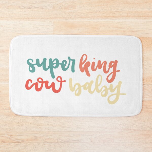 Item preview, Super King Cow Baby designed and sold by anglelegs.