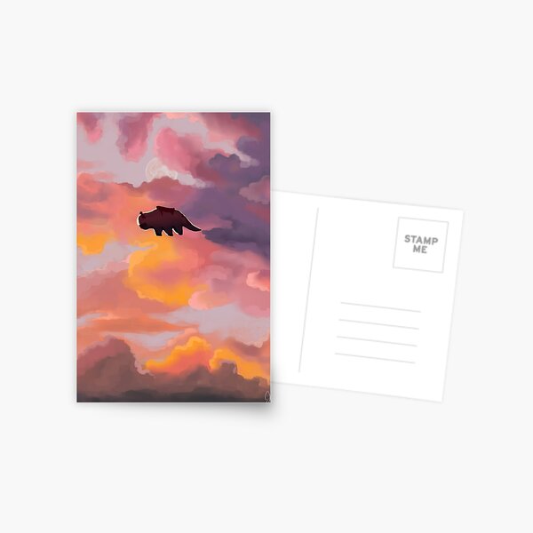 Appa in the Clouds Postcard