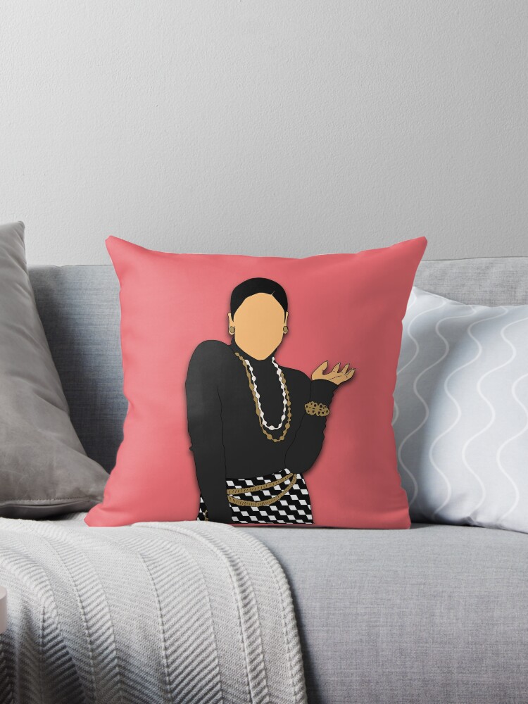 A Different World Whitley Gilbert Fan Art Throw Pillow By Tayelectronica Redbubble