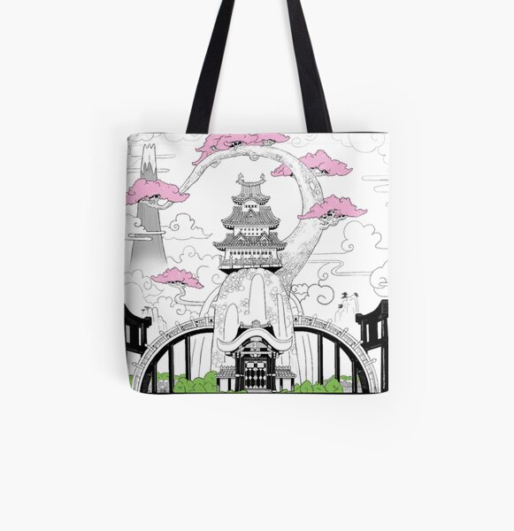 wano muni one piece Tote bag doublé