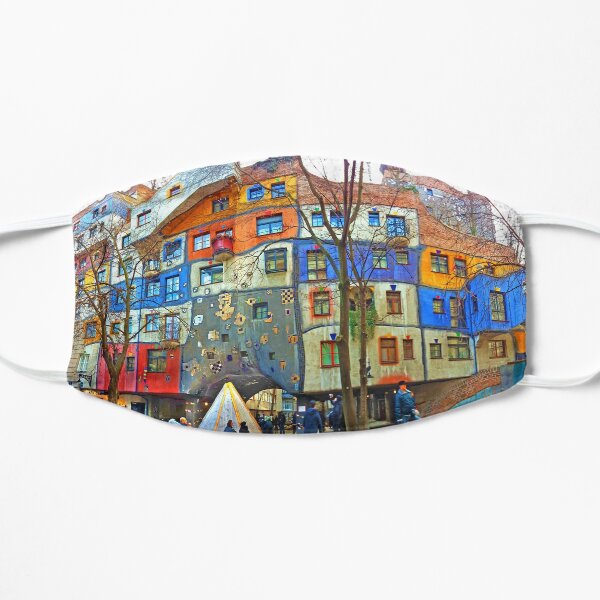 Hundertwasser House Vienna Mask