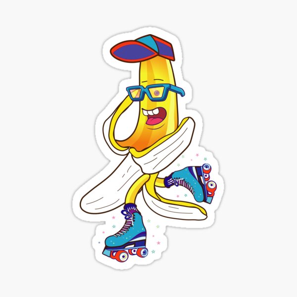 Item preview, Funny banana roller skates	 designed and sold by LanaGord.