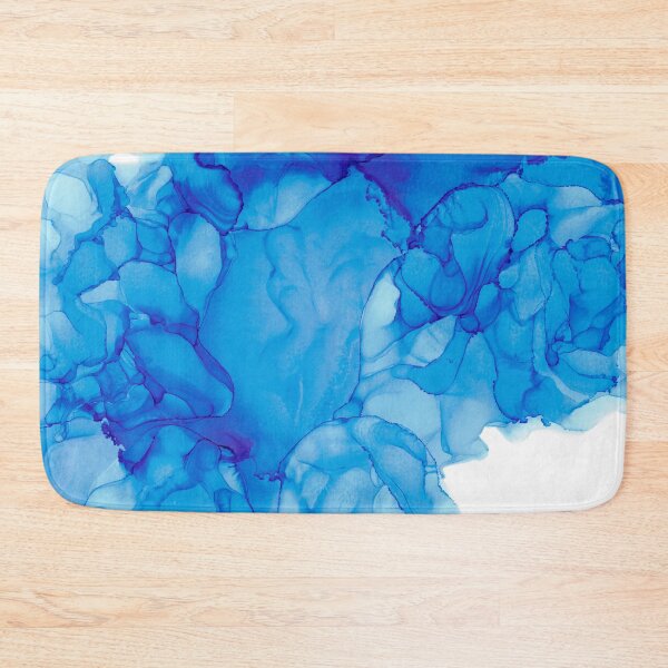 Item preview, Blue Water Abstract: Original Alcohol Ink Painting designed and sold by herzart.