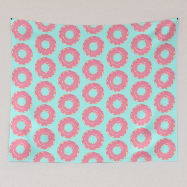 Item preview, Kawaii Donut with pink Topping and sugar Sprinkle designed and sold by MagicBaguette.