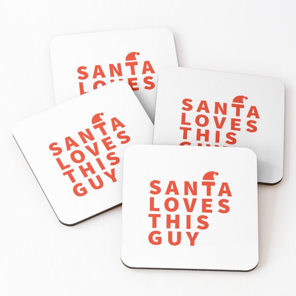 Item preview, Santa love this guy - Christmas funny - presents - santa USA designed and sold by Tropical Blood.