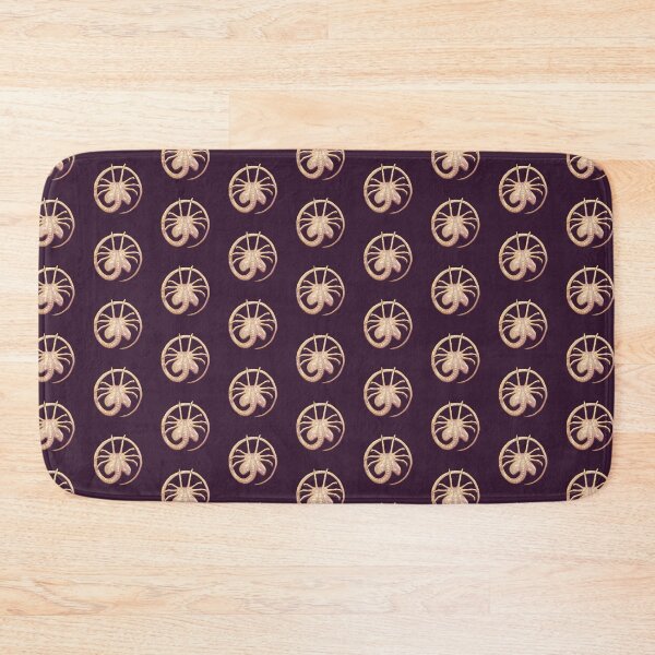 Item preview, Facehugger Alien Pattern dark purple version designed and sold by TaylorRoseArt.