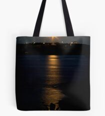 Silent sentinel - Currie lighthouse Tote Bag