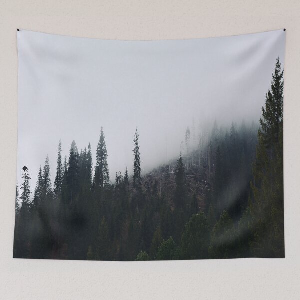 Item preview, Foggy Green Forest Views designed and sold by Vikingstorm.