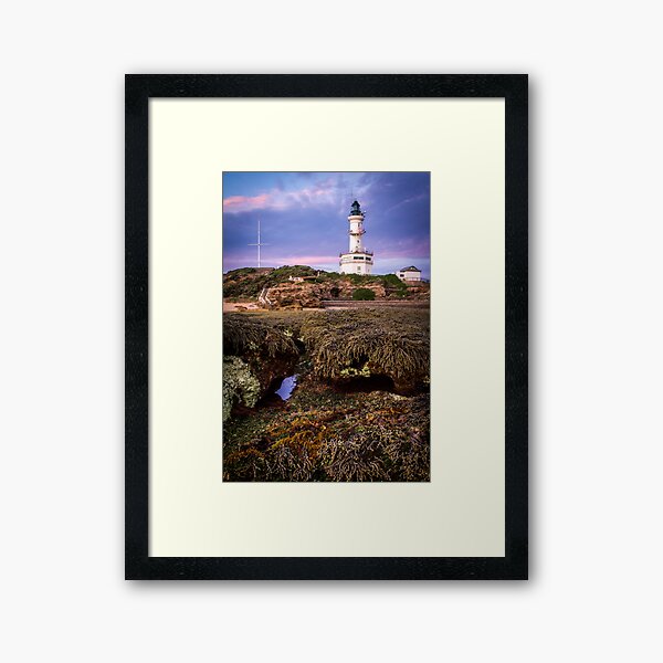 Item preview, The Ocean's view of Point Lonsdale Lighthouse designed and sold by Julie Begg.