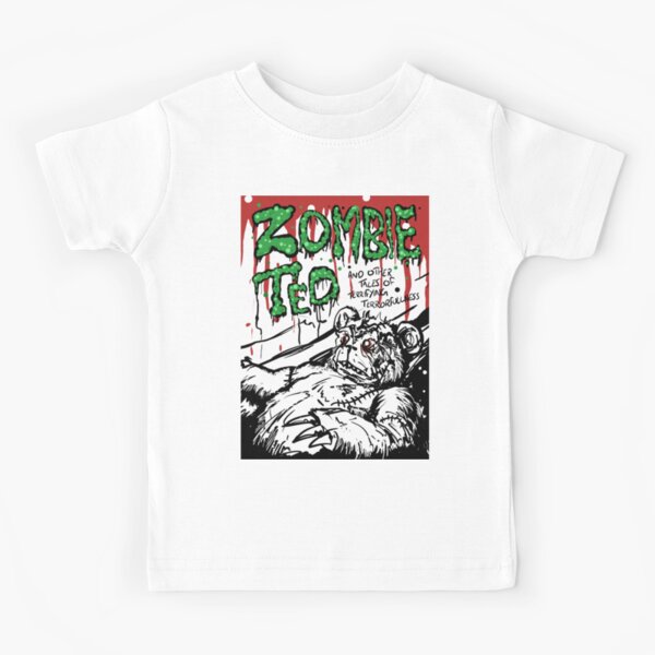 Zombie Ted (Red) Kids T-Shirt