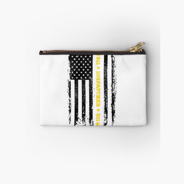 Item preview, 911 Dispatcher Thin Gold Line Thin Yellow Line designed and sold by graphicmeyou.