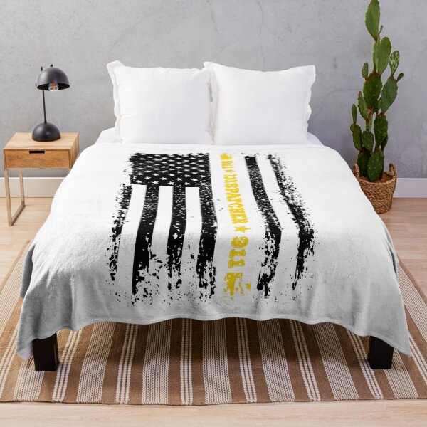 Item preview, 911 Dispatcher Thin Gold Line Thin Yellow Line designed and sold by graphicmeyou.