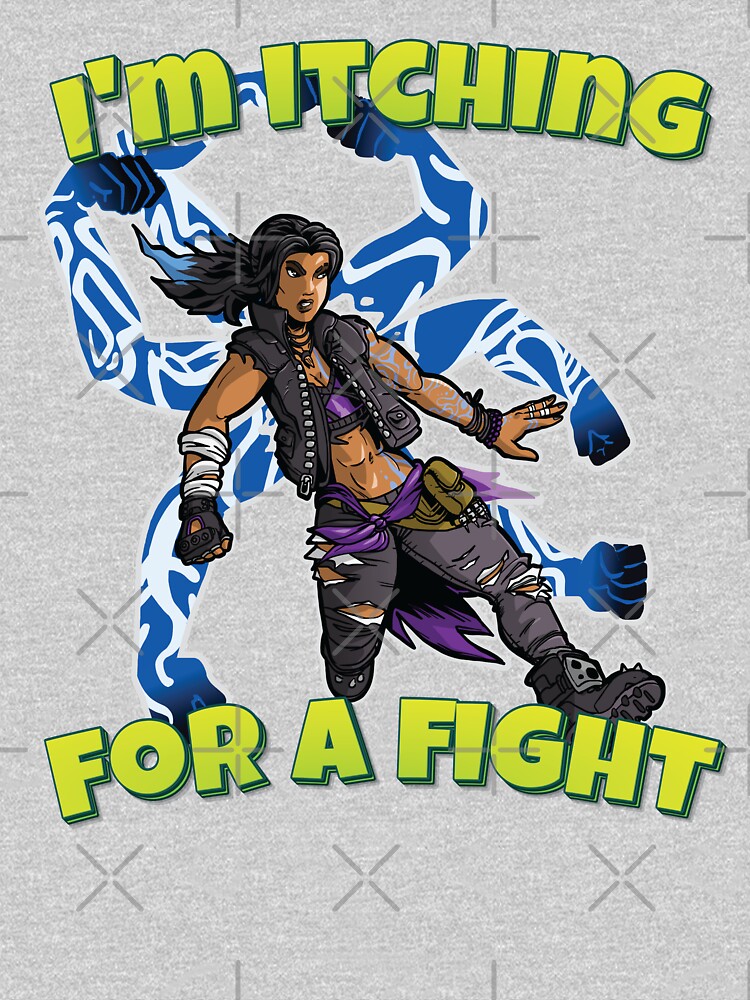 I'm Itching For A Fight Amara The Siren Borderlands 3 The Tiger of Partali by WordsGamersUse