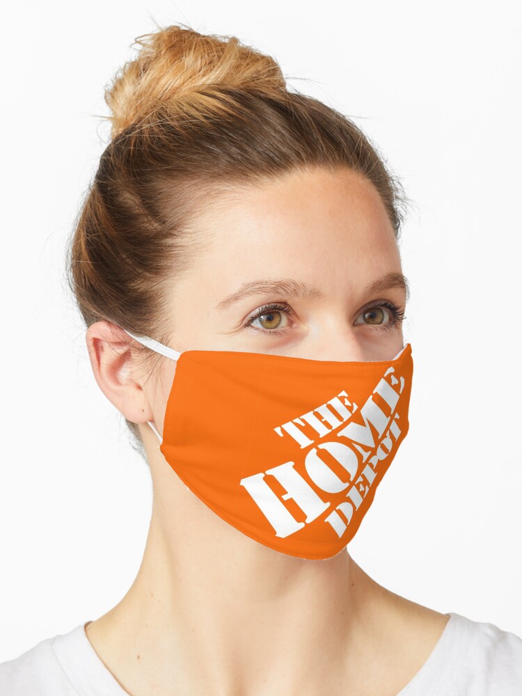 Download Best Seller Home Depot Logo Mask By James Murdock Redbubble PSD Mockup Templates