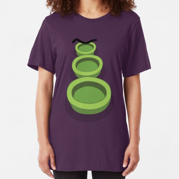 Purple Tentacle Slim Fit T-Shirt