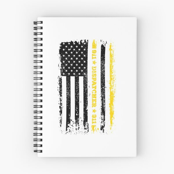 Item preview, 911 Dispatcher Thin Gold Line Thin Yellow Line designed and sold by graphicmeyou.