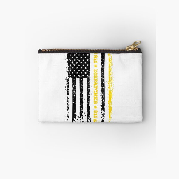 Item preview, 911 Dispatcher Thin Gold Line Thin Yellow Line designed and sold by graphicmeyou.