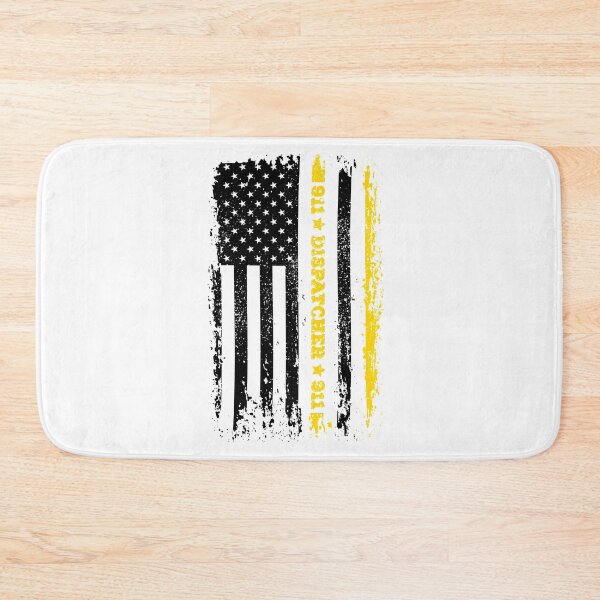 Item preview, 911 Dispatcher Thin Gold Line Thin Yellow Line designed and sold by graphicmeyou.