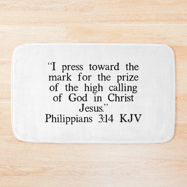 Item preview, Philippians 3:14 KJV designed and sold by IBMClothing.