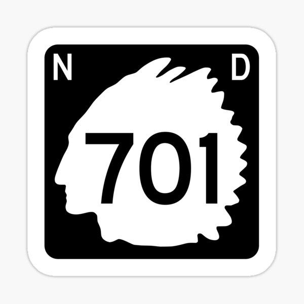 Item preview, North Dakota State Route 701 - (Area Code 701) - Vintage designed and sold by SRnAC.