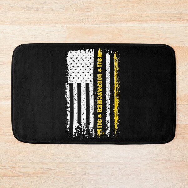Item preview, 911 Dispatcher Thin Gold Line Thin Yellow Line designed and sold by graphicmeyou.