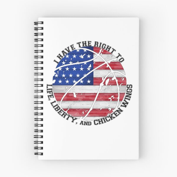 Item preview, Life Liberty and Chicken wings  designed and sold by My name is USA.