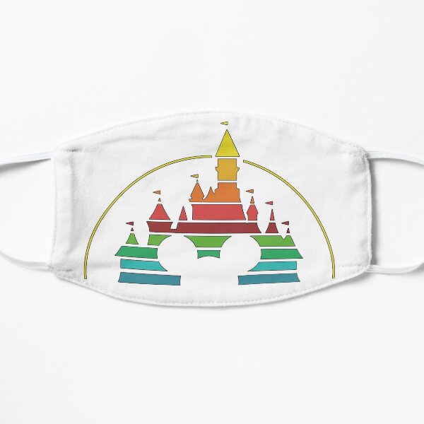 Retro Magic Kingdom Flat Mask