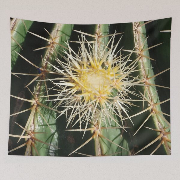 Item preview, Cactus mother-in-law cushion designed and sold by EstelleRossetti.