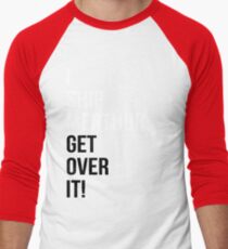 I Ship Merthur. Get Over It! Men's Baseball ¾ T-Shirt
