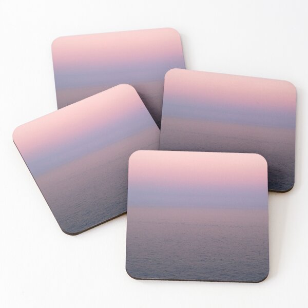 Item preview, Endless pink horizon at sunset on the Amalfi Coast designed and sold by Simon Charbonneau.