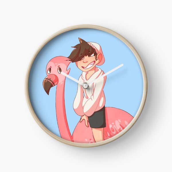Flamingo Roblox Youtuber Resign Clock By Zippykiwi Redbubble - flamingo roblox youtuber clock by zippykiwi redbubble