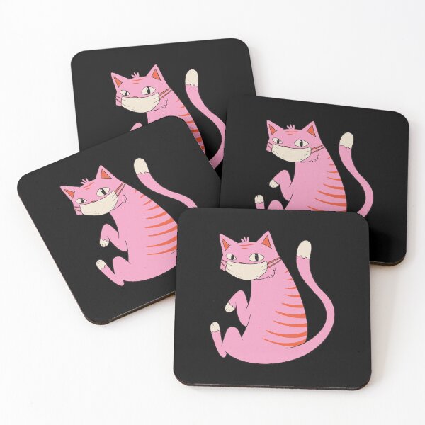 Item preview, face mask cat designed and sold by pirminio.