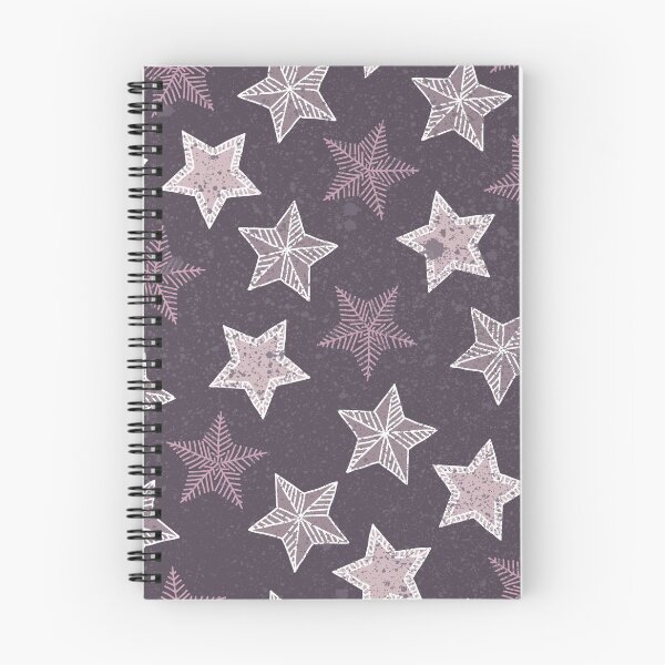 Item preview, Mauve Grungy Star Pattern Design  designed and sold by SamuraiKate.