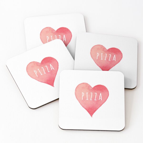 Item preview, I Love Pizza Heart designed and sold by kbracey-meraki.