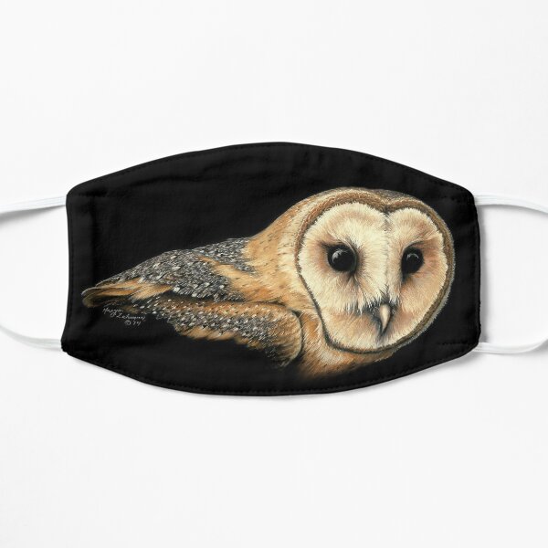 Amadan the Barn Owl Flat Mask