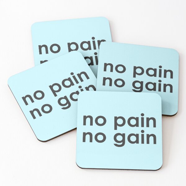 Item preview, No Pain No Gain Logo designed and sold by alex-d88.