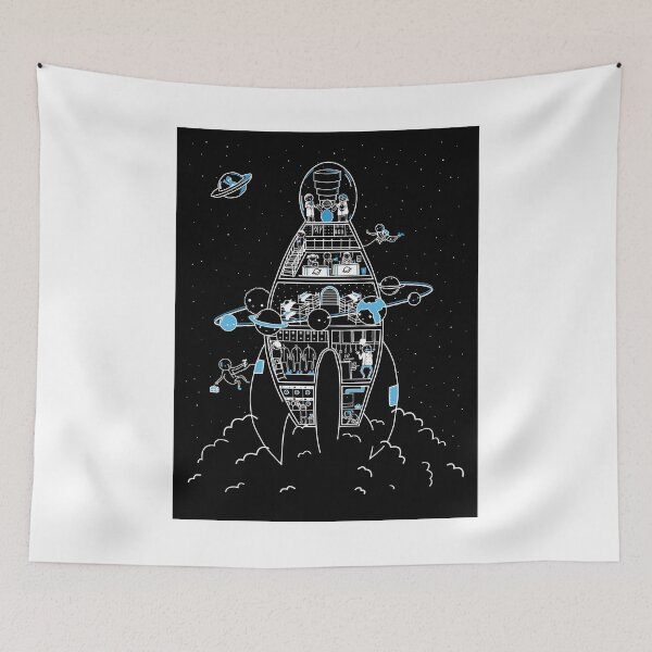 Item preview, Interstellar Travels designed and sold by Sarah Crosby.