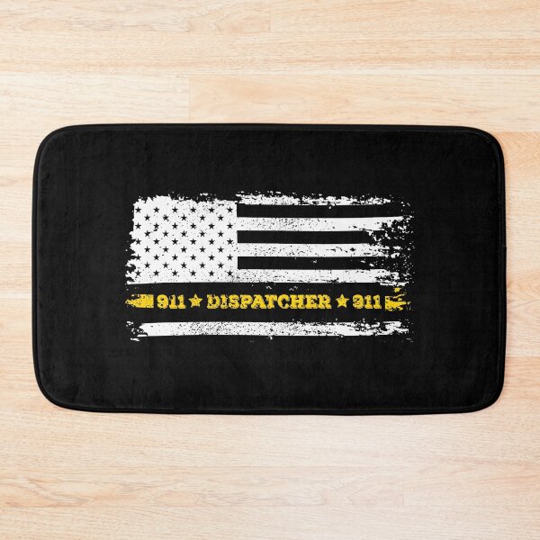 Item preview, 911 Dispatcher Thin Gold Line Thin Yellow Line designed and sold by graphicmeyou.