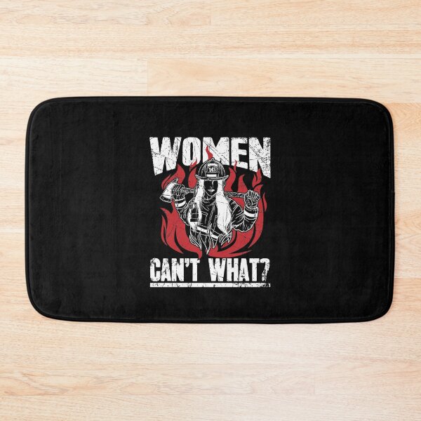 Item preview, Firewoman Fire Wife Women can't what ? designed and sold by Captain Mood.