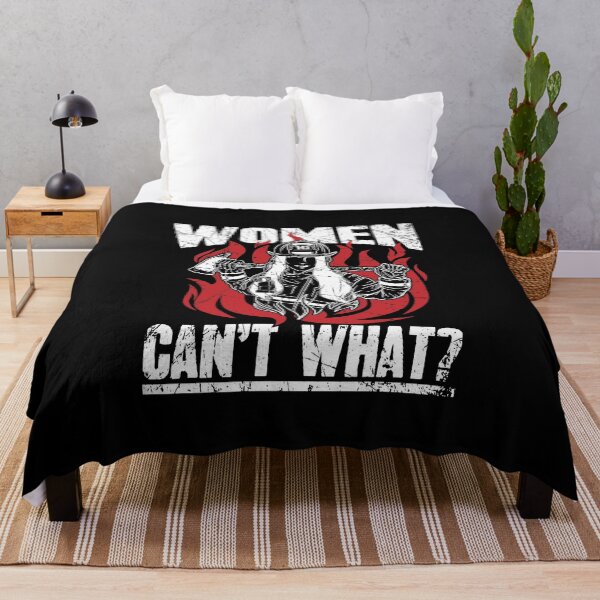 Item preview, Firewoman Fire Wife Women can't what ? designed and sold by Captain Mood.