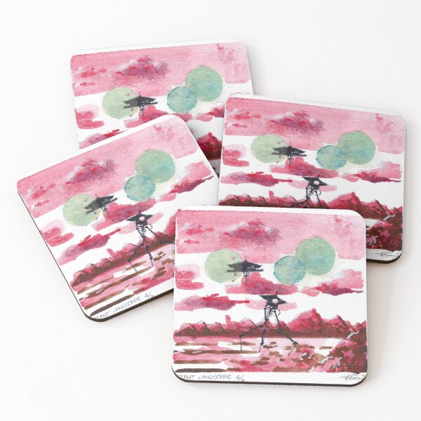 Item preview, A Distant Landscape Watercolor #4 designed and sold by BreonBliss.