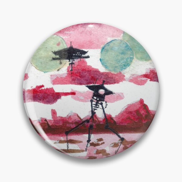 Item preview, A Distant Landscape Watercolor #4 designed and sold by BreonBliss.