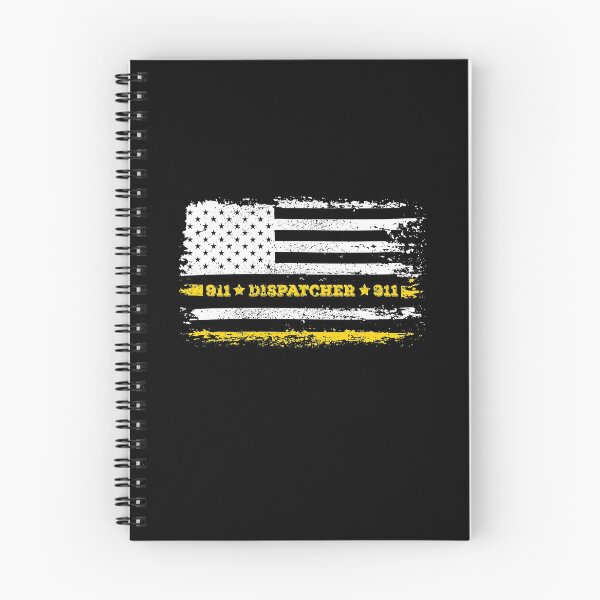 Item preview, 911 Dispatcher Thin Gold Line Thin Yellow Line designed and sold by graphicmeyou.