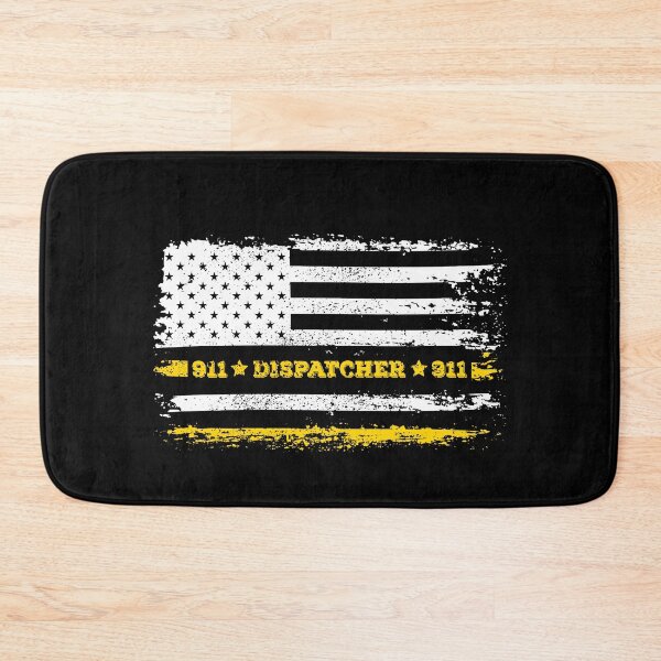 Item preview, 911 Dispatcher Thin Gold Line Thin Yellow Line designed and sold by graphicmeyou.