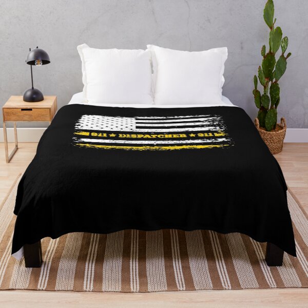 Item preview, 911 Dispatcher Thin Gold Line Thin Yellow Line designed and sold by graphicmeyou.