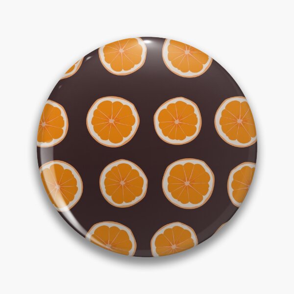 Item preview, Orange fruit pattern design on dark background designed and sold by GulArt.