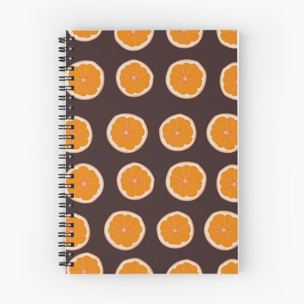 Item preview, Orange fruit pattern design on dark background designed and sold by GulArt.